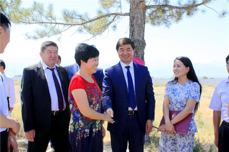 吉尔吉斯斯坦国副总理接见万象城官网项目组专家